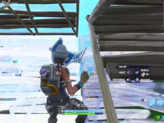 FORTNITE NOOBS GET booty-fucked IN four V 1 CLUTCH