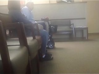 Mature black Inshoe Toe jiggling part 2