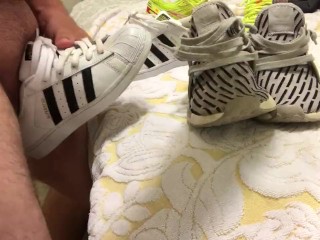 Roger superstars incautious cum wifeâ€™s adidas nmd xr1