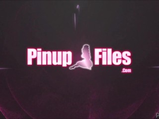 'Brandy Robbins gets bare-breasted as she welcomes Pinupfiles Anniversary'