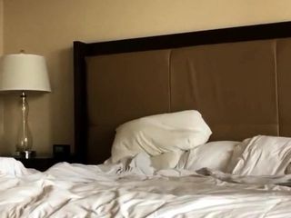 Motel hook-up with big-titted first-timer wifey