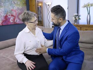 Gigolo smashes sexually unsatisfied grandma